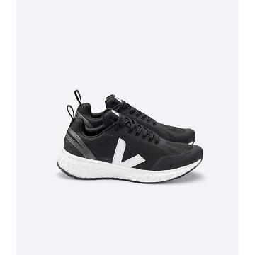 Veja CONDOR MESH Men's Running Shoes Black | NZ 121CTV